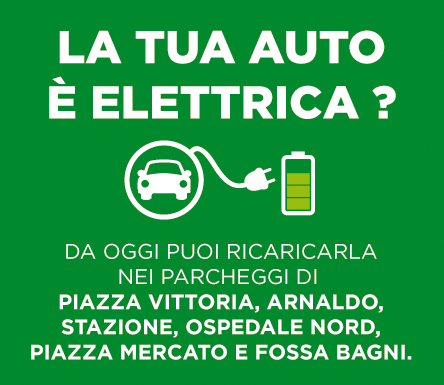 NUOVE COLONNINE DI RICARICA ELETTRICA IN CITTÁ E NEI PARCHEGGI